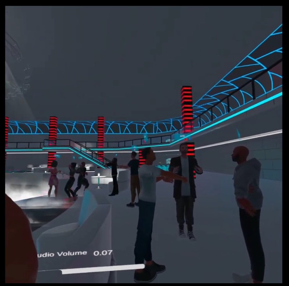 A live event in UtopiaVR